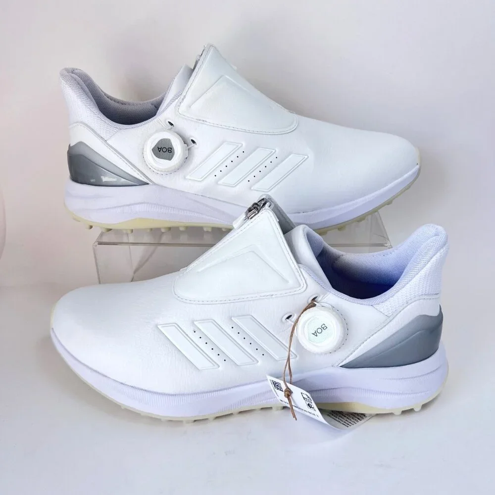 Adidas Solarmotion BOA 2 White Golf Shoes Spikeless Golf  Women Size 8.5